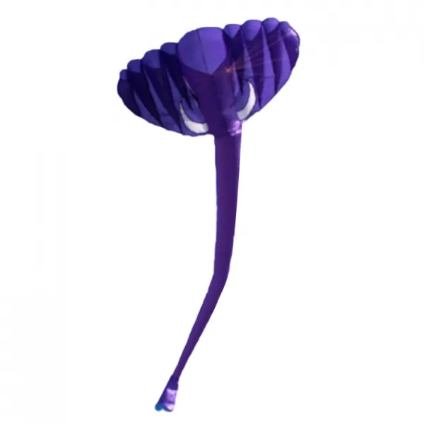 Yn 코끼리 창작연 연날리기세트 전통놀이 퍼플 1세트