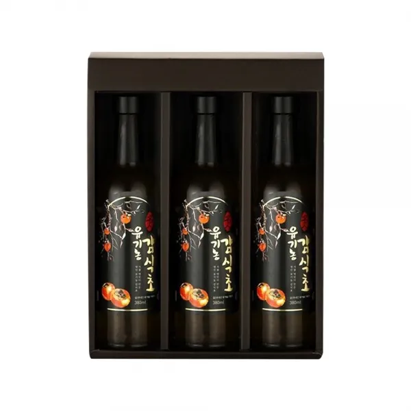 금계식품 유기농 명인 감식초 세트, 380ml, 3개