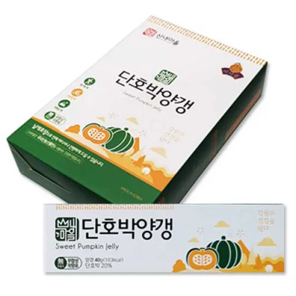 산내마을 단호박양갱, 40g, 10개입