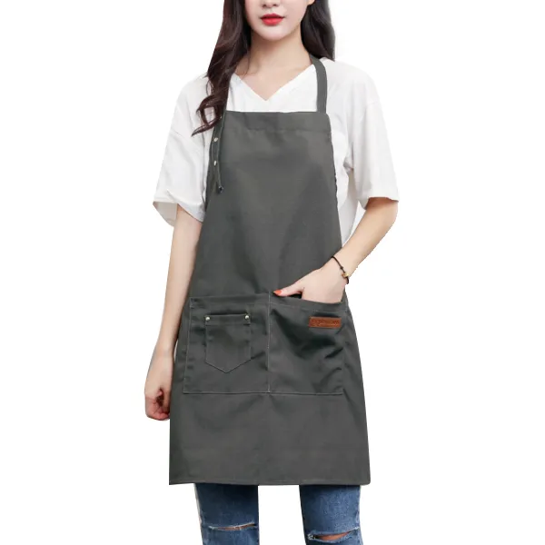 마켓피오 코튼 바리스타 앞치마, 랜덤 발송, 1개