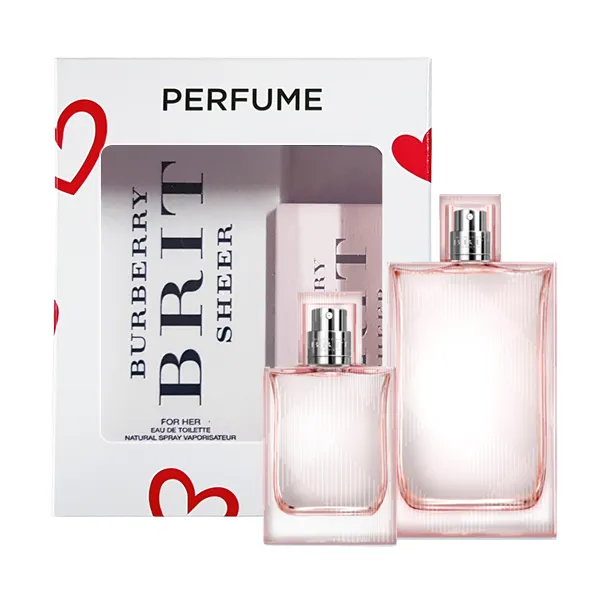 버버리 브리트 쉬어 EDT 30ml + 테스터 100ml, 1세트