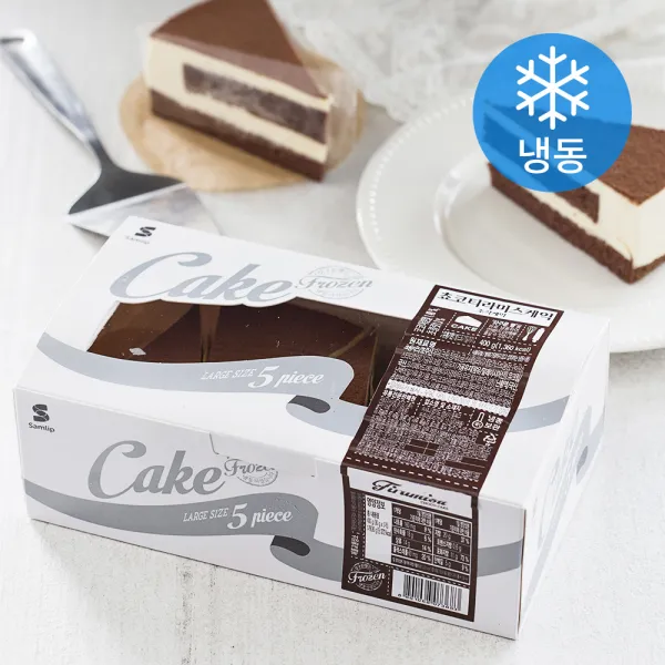 삼립 티라미스 케익 5개입 (냉동), 400g, 1개