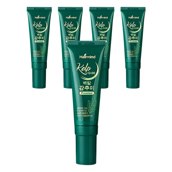 헤어마인드 캘프 백발감추미 헤어섀도 40ml, 검정색, 4개입