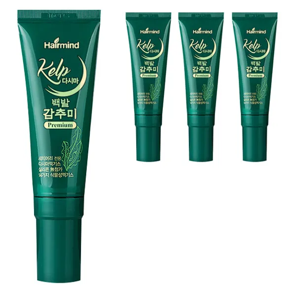 헤어마인드 캘프 백발감추미 프리미엄 40ml, 흑갈색, 4개입