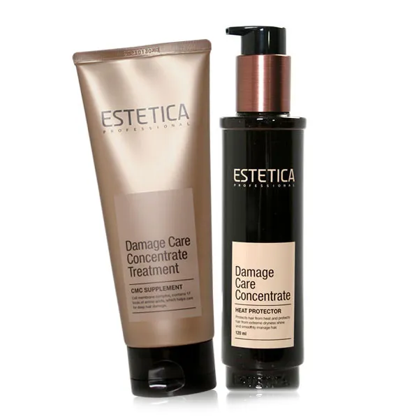 에스테티카 데미지 케어 컨센트레이트 에센스 120ml + 트리트먼트 200ml, 1세트