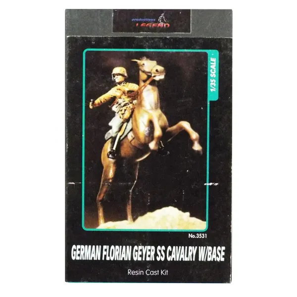 레전드 1:35 GERMAN FLORIAN GEYER SS CAVALRY W/BASE 프라모델 LF3531, 1개