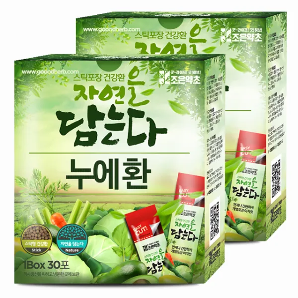굿허브 조은약초 자연을 담는다 스틱형 누에환, 90g, 2개입