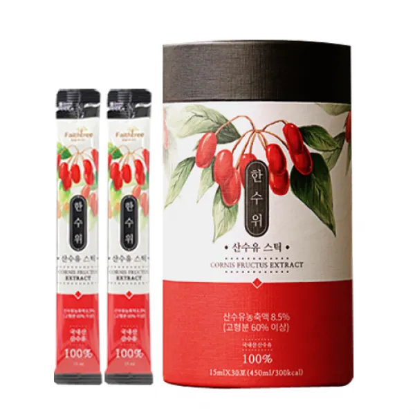 양지홍삼 한수위 산수유 스틱, 15ml, 30개입