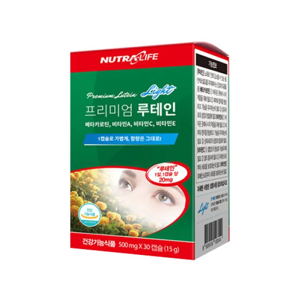 뉴트라라이프 프리미엄 루테인 라이트 30캡슐 1개