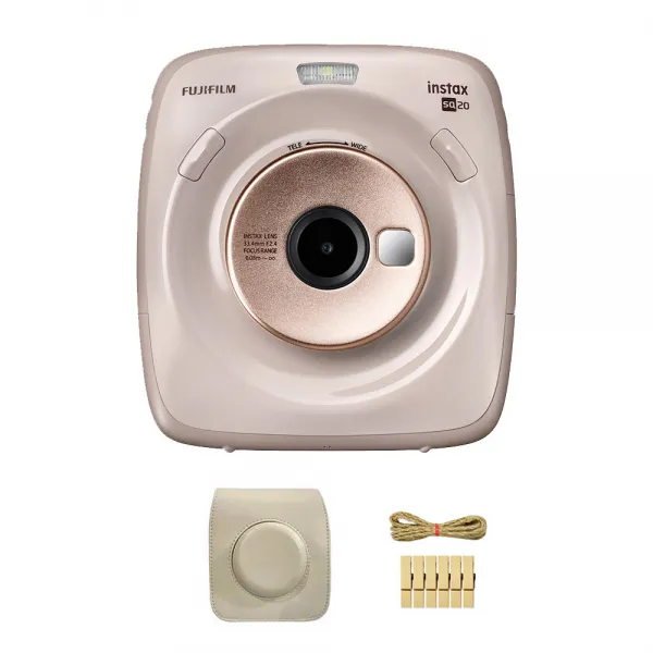 인스탁스 스퀘어 즉석카메라 베이지 Instax Sq20 + 전용케이스 + 포토라인 1세트