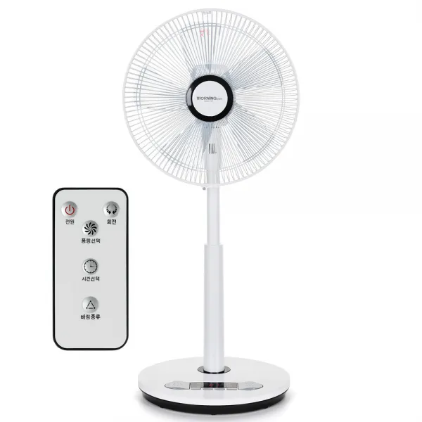 대웅모닝컴 초미세풍 발터치 리모컨 선풍기 DWF-KL140C