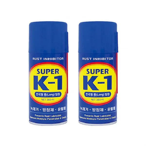 라이프플러스 SUPER K-1 윤활방청제 360ml, 2개입