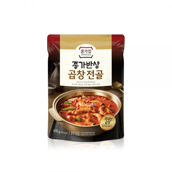 종가집 종가반상 곱창전골, 400g, 1개