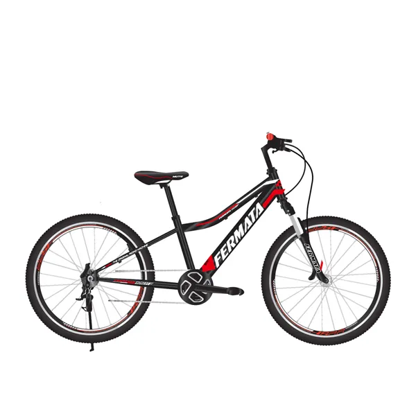 뮤트 페르마타22sf 21단 V브레이크 Mtb자전거 블랙 + 레드