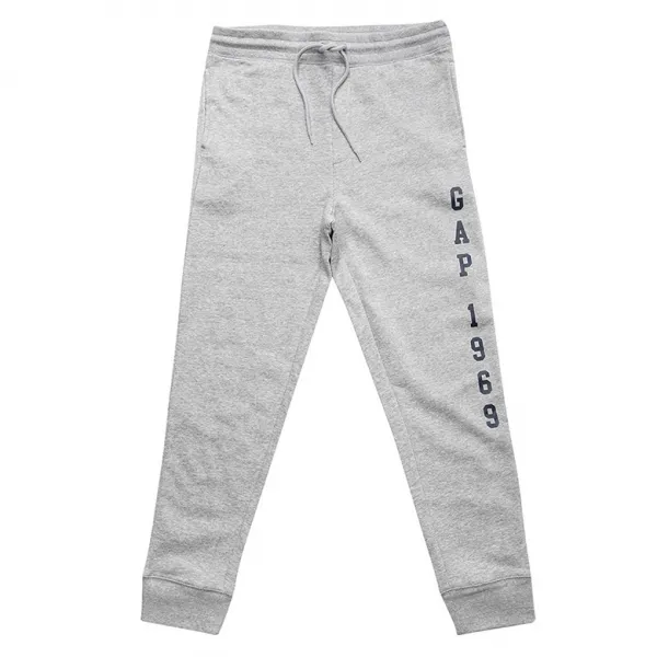 갭 남성용 플리스 사이드 갭 로고 팬츠