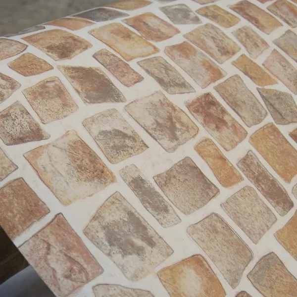 한국시트 조약돌 바닥시트 Kor 207 브라운