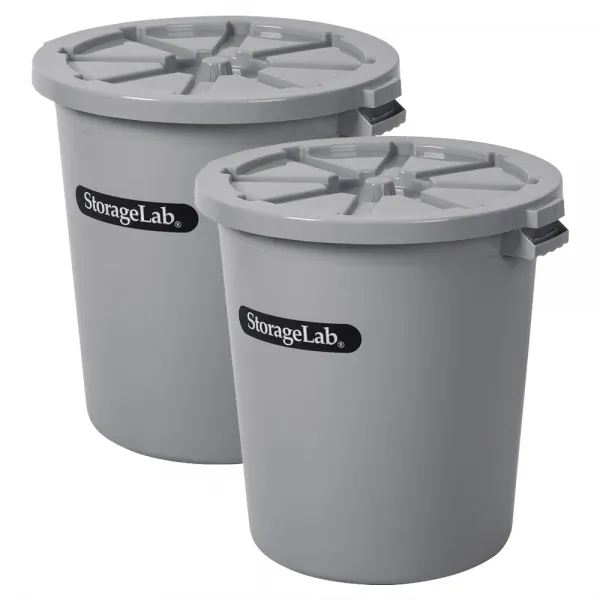 스토리지랩 만능용기 대형쓰레기통 65L, 단일 색상, 2세트