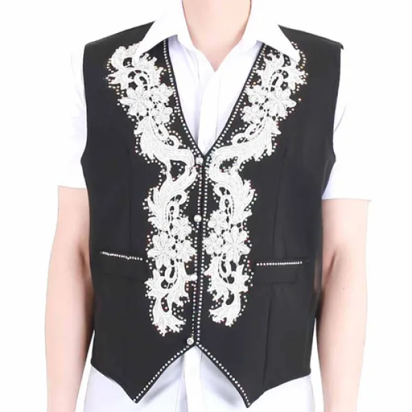 밸리도매몰 모티브 조끼 Mdt2000 검정