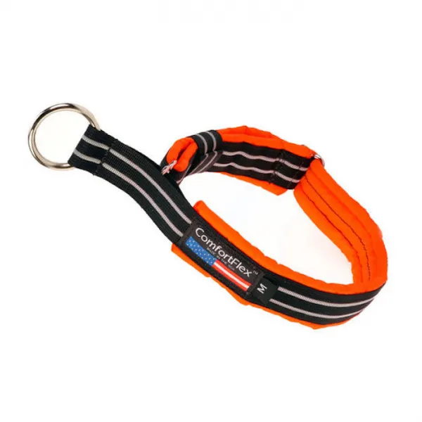 컴포트플렉스 슬립칼라 강아지 목줄, 주황