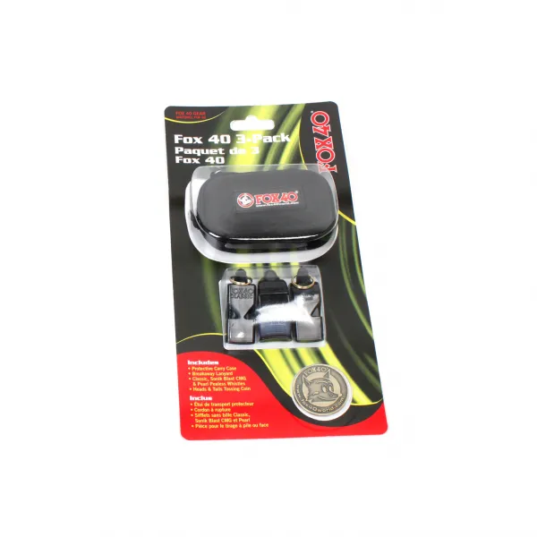 폭스40 호각 3종 세트 6906 0500 블랙 1세트