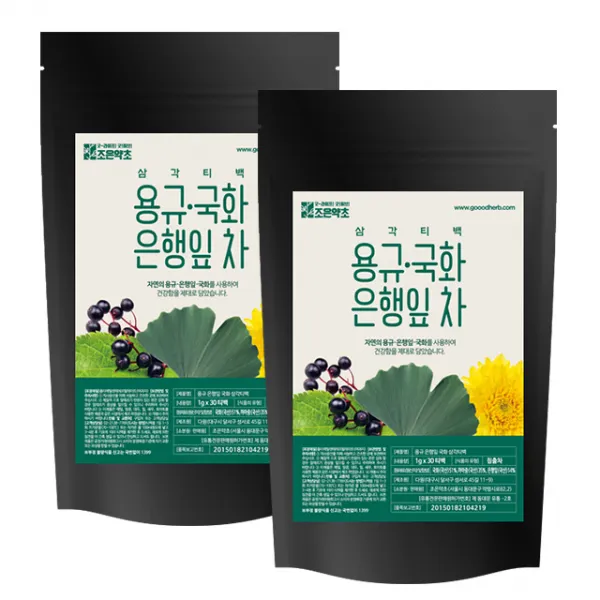 굿허브 조은약초 용규 은행잎 국화차 30g 2개입