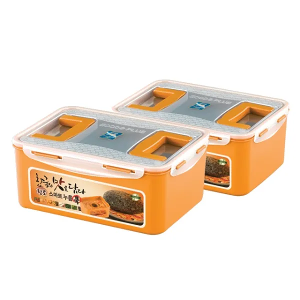 스토리쿡 스마트 황토 누름쿡, 6L, 2개