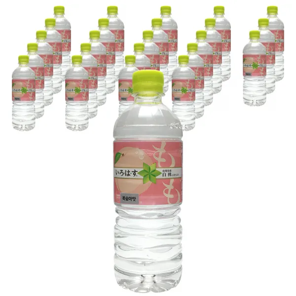 이로하스 피치 음료, 555ml, 24개입