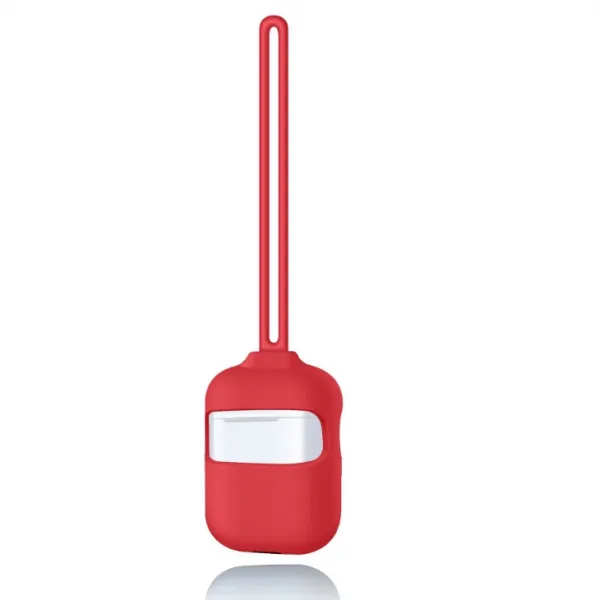 신원 플루비아 에어팟 케이스, 단일 상품, 레드