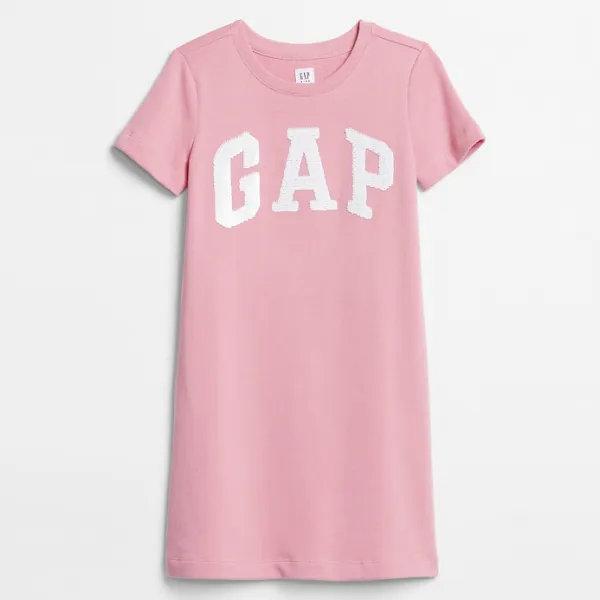 갭 여아 세퀸 로고 플리피 드레스 임페이션트