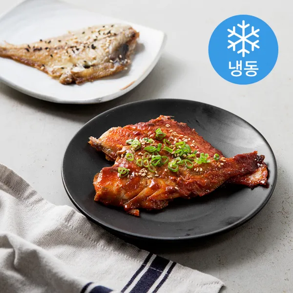 포항시 인증 구룡포 반건조 가자미 (냉동), 660g, 1개