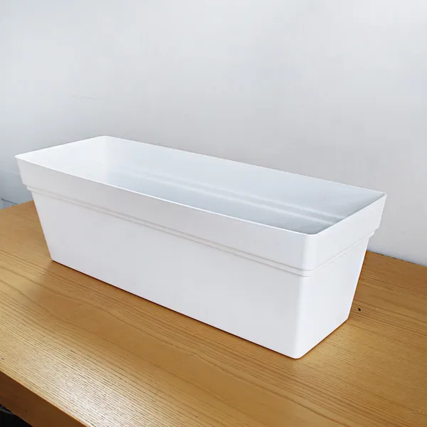 모리앤 저면관수 직사각화분, 화이트