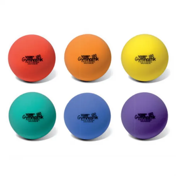 발리볼 로바운스 레인보우 스펀지볼 6종 세트 레드 오렌지 옐로우 소프트그린 블루 바이올렛