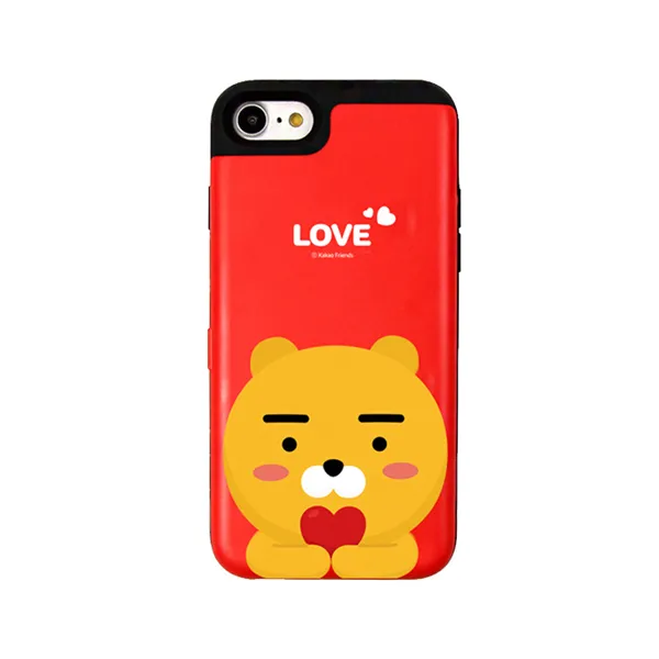 카카오프렌즈 러브 카드 범퍼 휴대폰 케이스