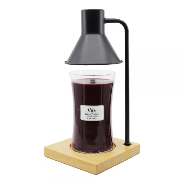 우드윅 라지캔들 609.5g + 라지워머 블랙 세트 블랙체리