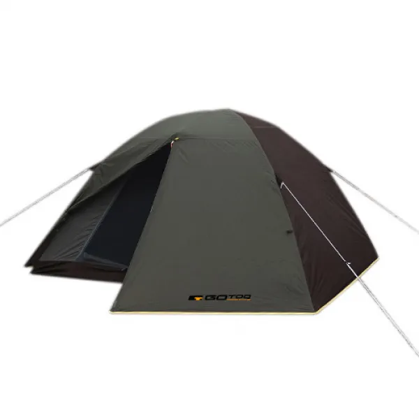 고투 모디쉬1 돔 텐트, KHAKI + BROWN, 2~3인용