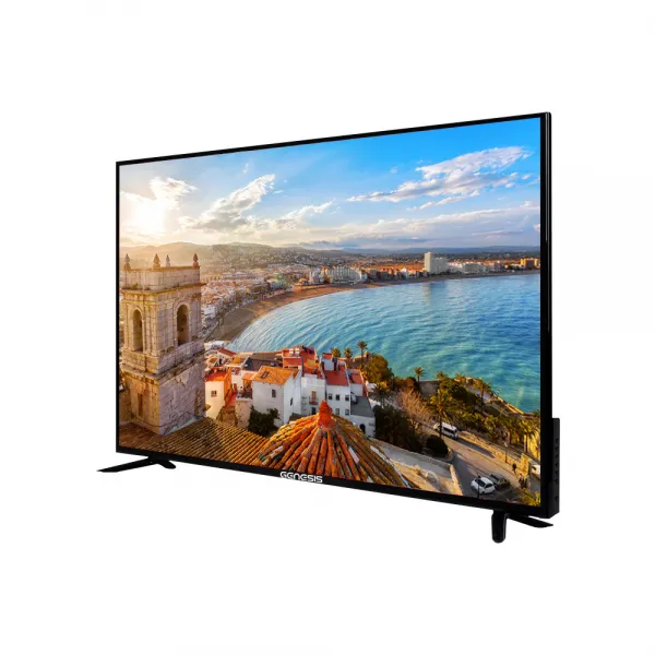 제네시스 Uhd 139cm Tv 자가설치 Gs550uhd + Hdmi 케이블 스탠드형