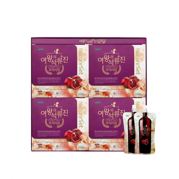 네이처셋 여왕의 석류진 프리미엄 가르시니아 + 쇼핑백, 120g, 28개