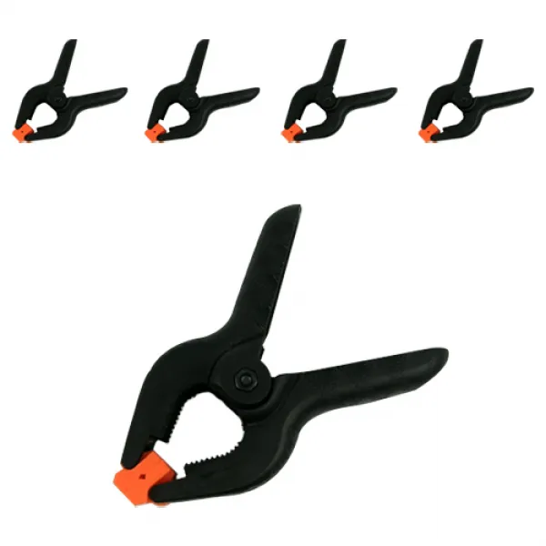 O On 목공용 스프링 핸드 클램프 115mm 5개