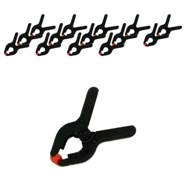 O On 목공용 스프링 핸드 클램프 60mm 15개