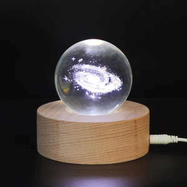 아트조이 LED 3D 크리스탈 구슬 무드등, 안드로메다