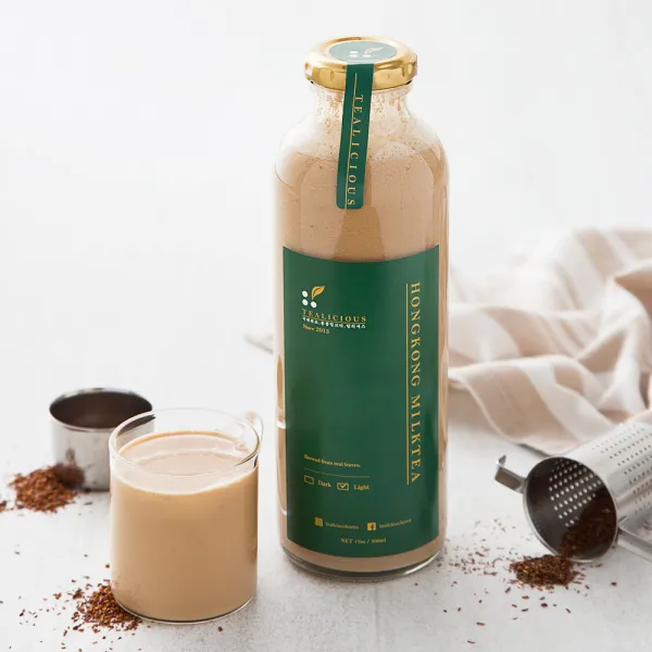 틸리셔스 홍콩식 밀크티 라이트, 500ml, 1개