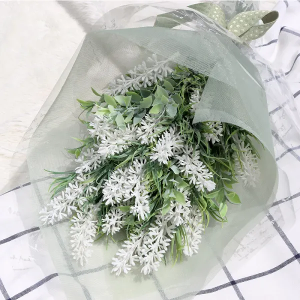 블뤼엔 조화 꽃다발, 라벤더 화이트