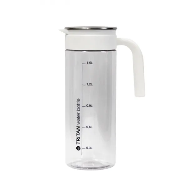 핫콤 네오셰프 트라이탄 핫콤 물병, 화이트, 1.8L