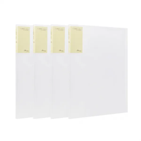 청운 신투명 클리어화일 10매 A4 투명 4개