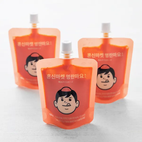 혼신마켓 명란마요 소스, 120g, 3개