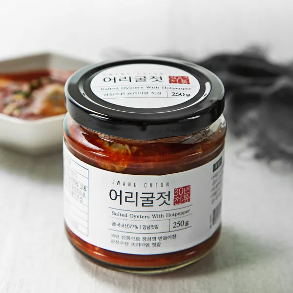 광천 어리굴젓, 250g, 1개