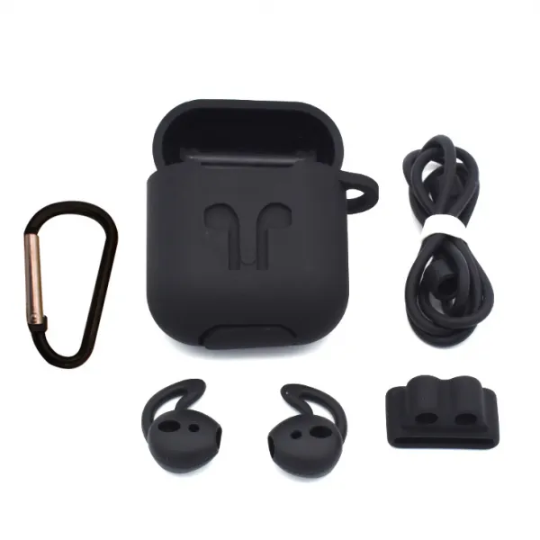 신원 포에시스 에어팟 케이스 단일 상품 블랙