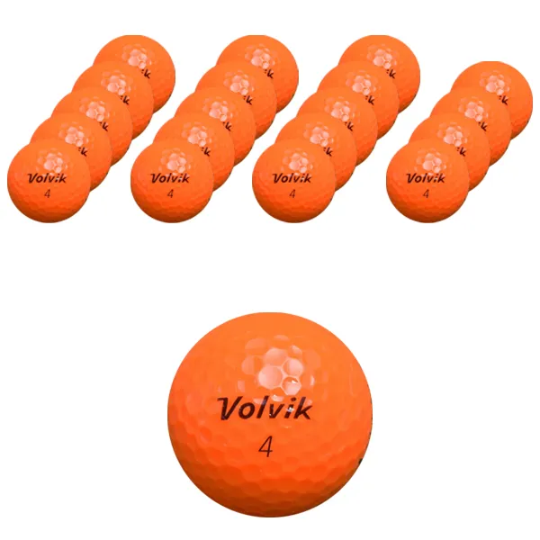 볼빅 X Out 2피스 Blue90 칼라 골프볼 오렌지 20개