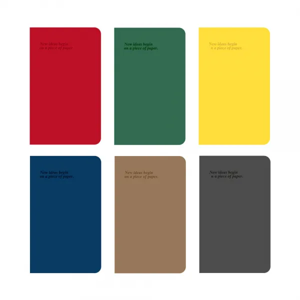 아이비스 유선 양장 수첩 56절 11213 6p 세트 혼합 색상 1세트