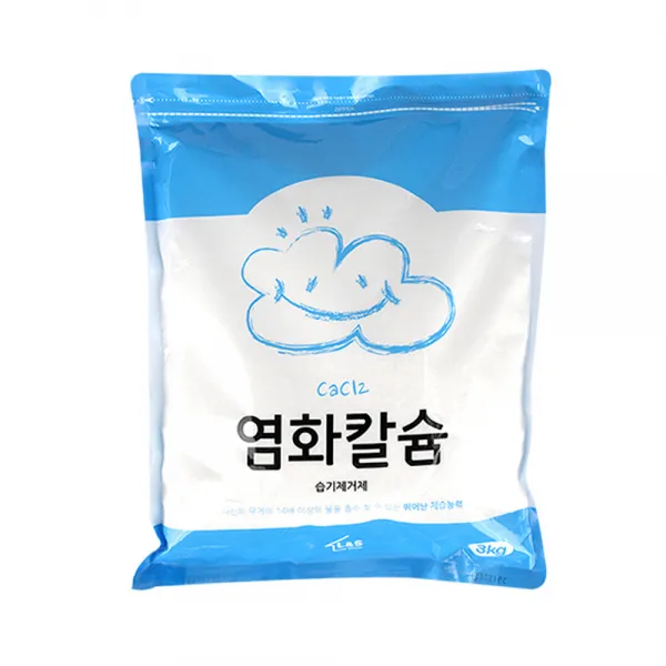 소다스쿨 제습제 구슬타입 염화칼슘 대용량 리필, 3kg, 1개